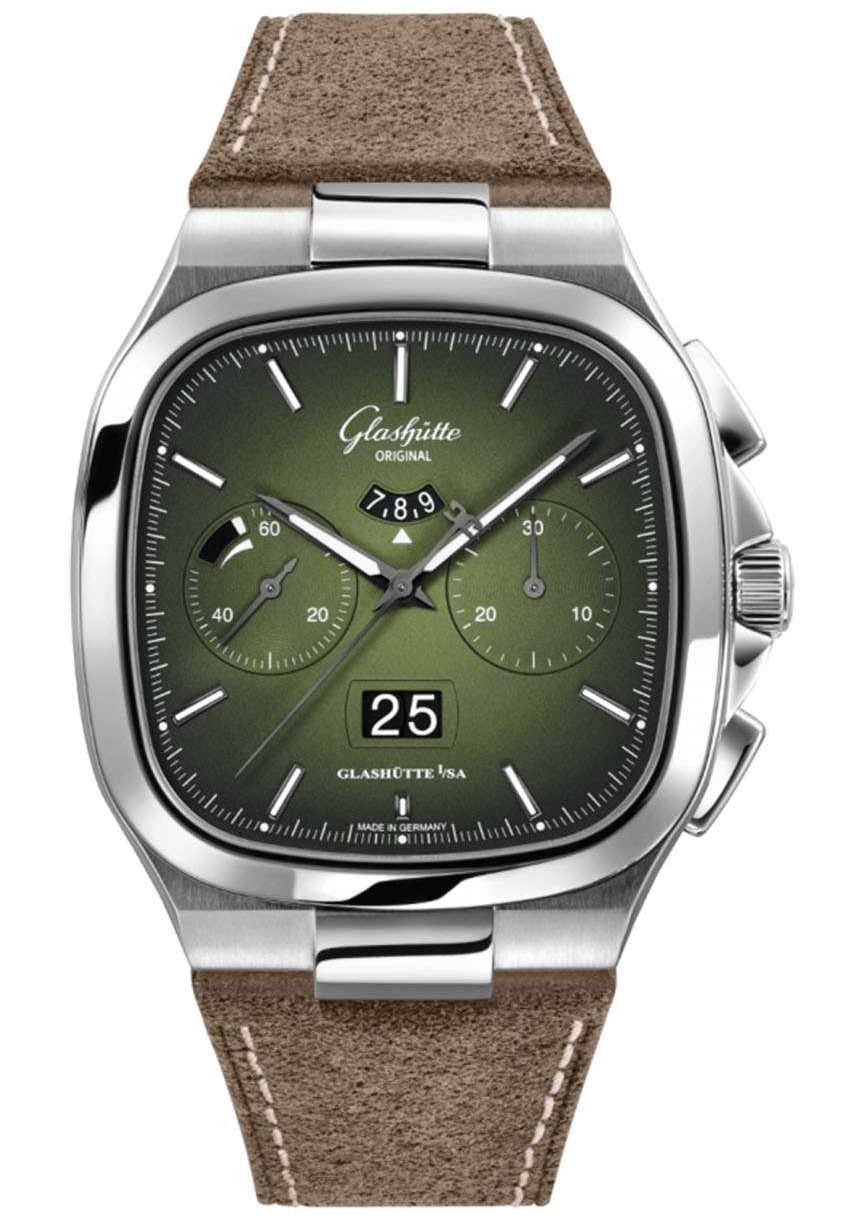 GLASHUTTE ORIGINAL VINTAGE SEVENTIES CHRONOGRAPH PANORAMA DATE