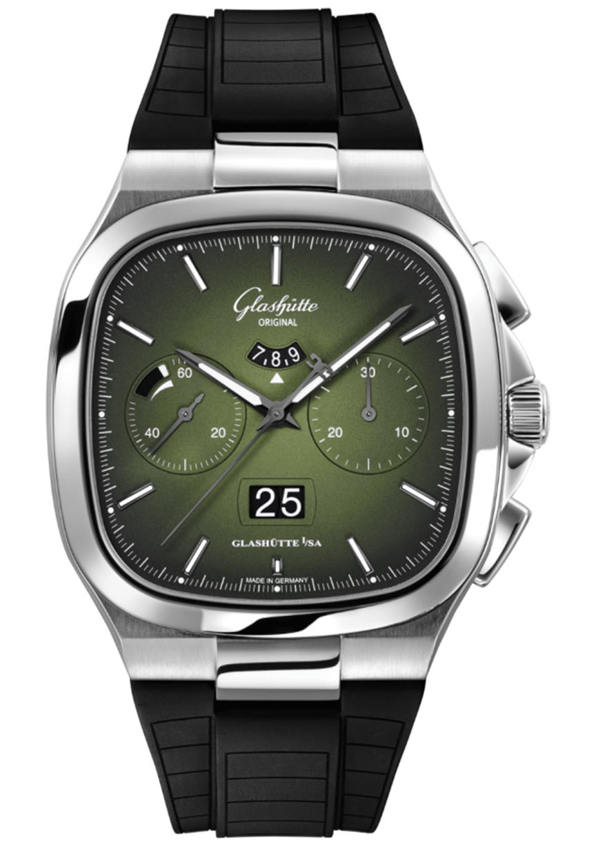 GLASHUTTE ORIGINAL VINTAGE SEVENTIES CHRONOGRAPH PANORAMA DATE