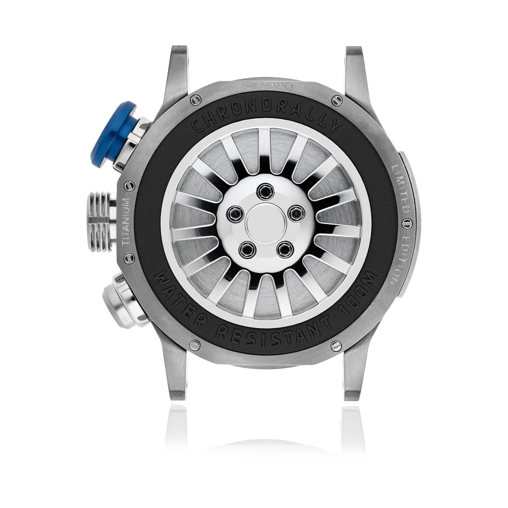 EDOX MEN'S CHRONORALLY LIMITED EDITION BMW CHRONOGRAPH WATCH