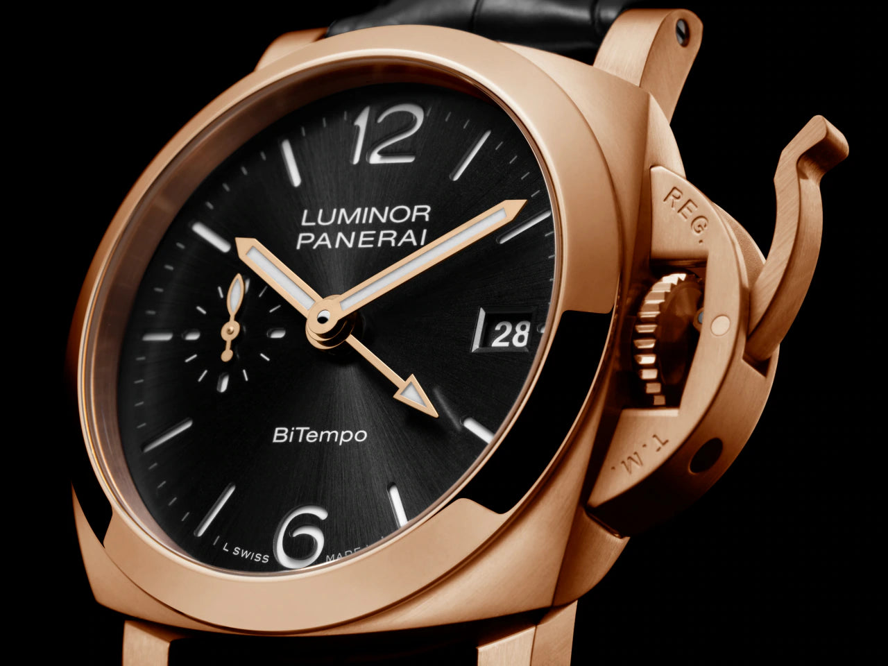 Luminor GMT 40mm, Goldtech™ PAM01641 Panerai