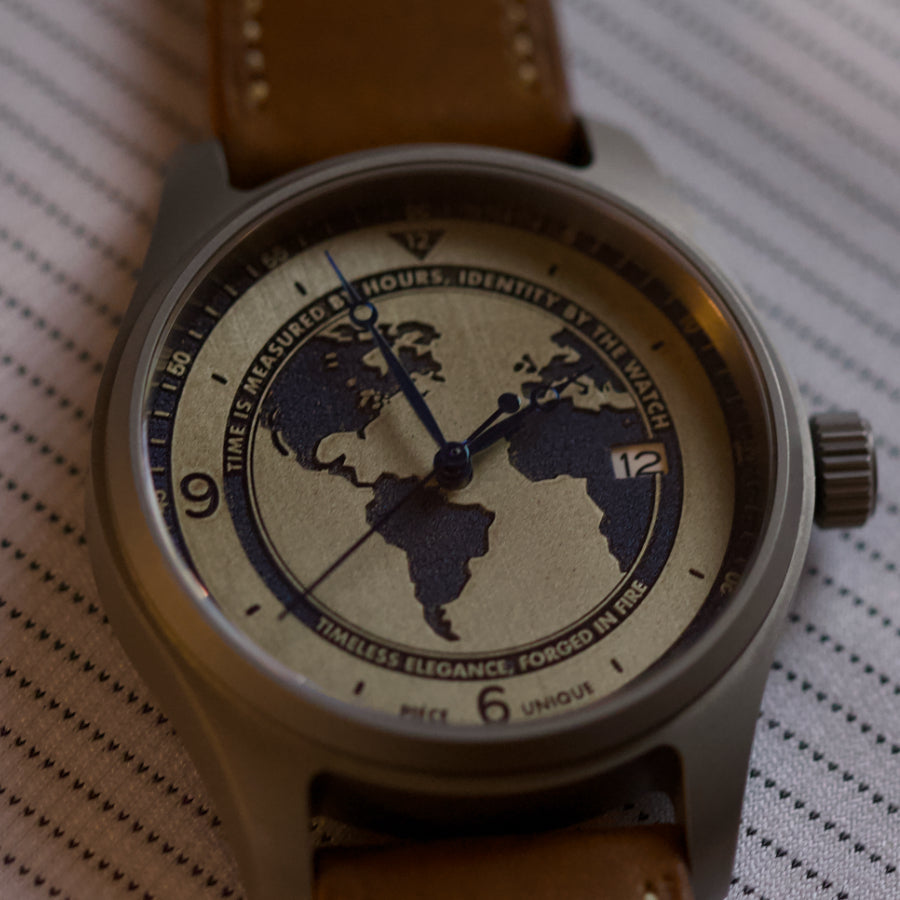 The Global Identity GMT: 1-of-1 Titanium Edition Horologist