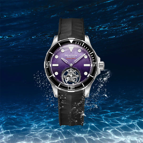 Peacock HAIYI Tourbillon Watch Diver [Limited Edition] Peacock