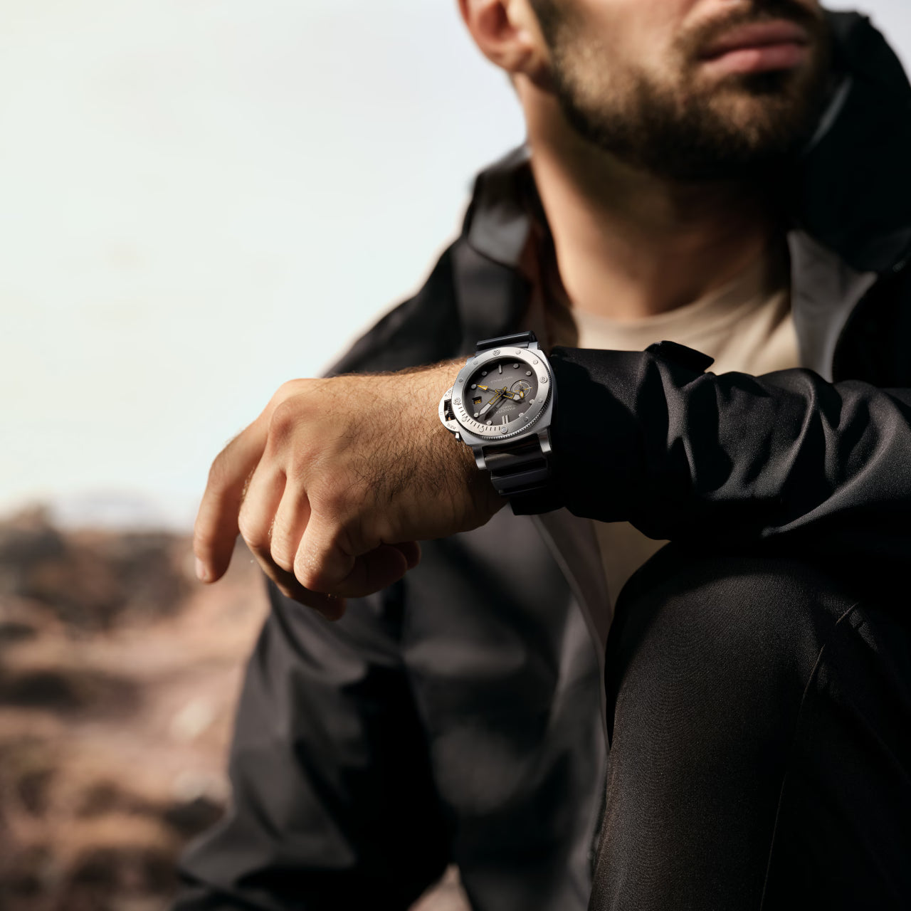 Submersible Navy SEALs GMT 44mm, Steel PAM01323