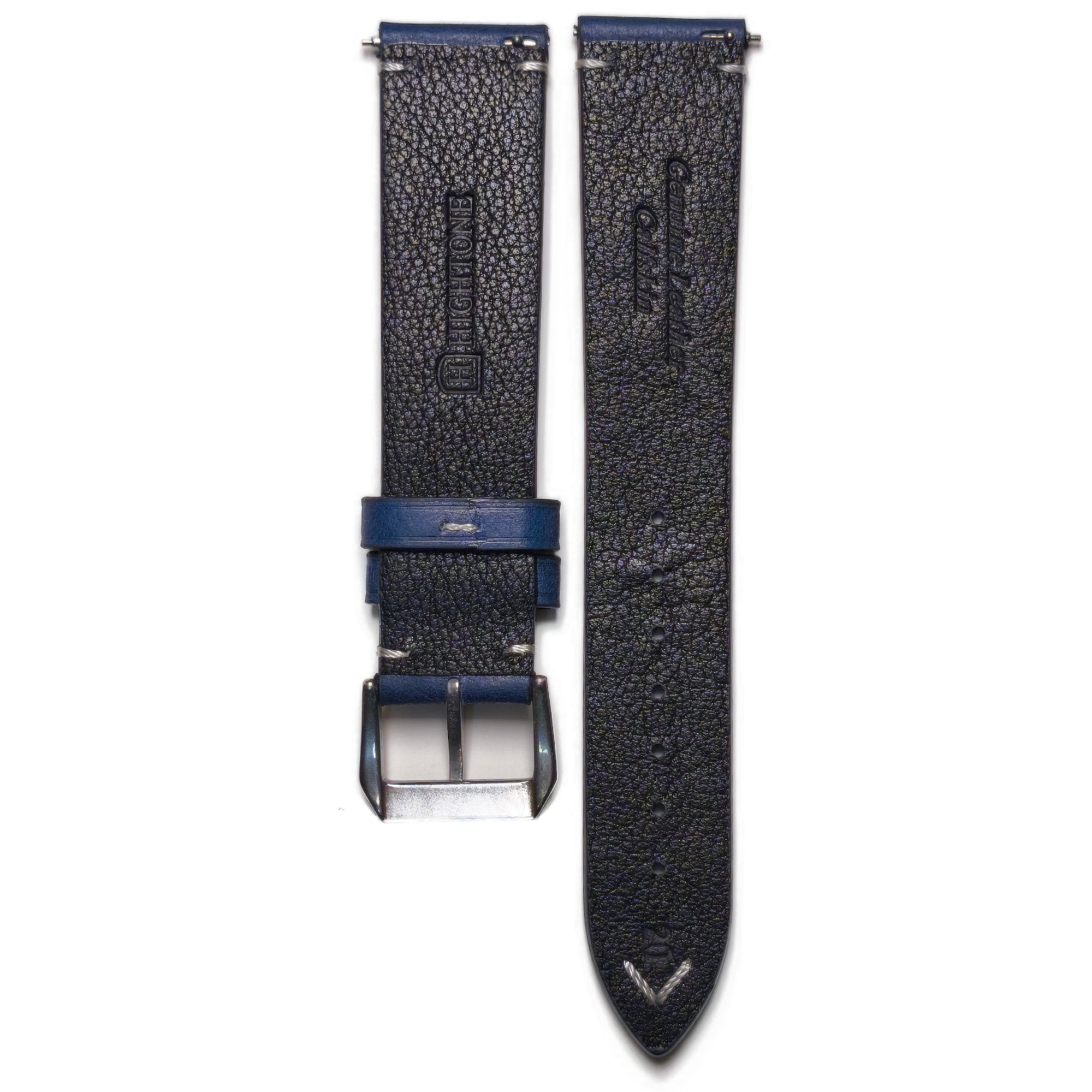Hightone Leather Blue Band 20mm