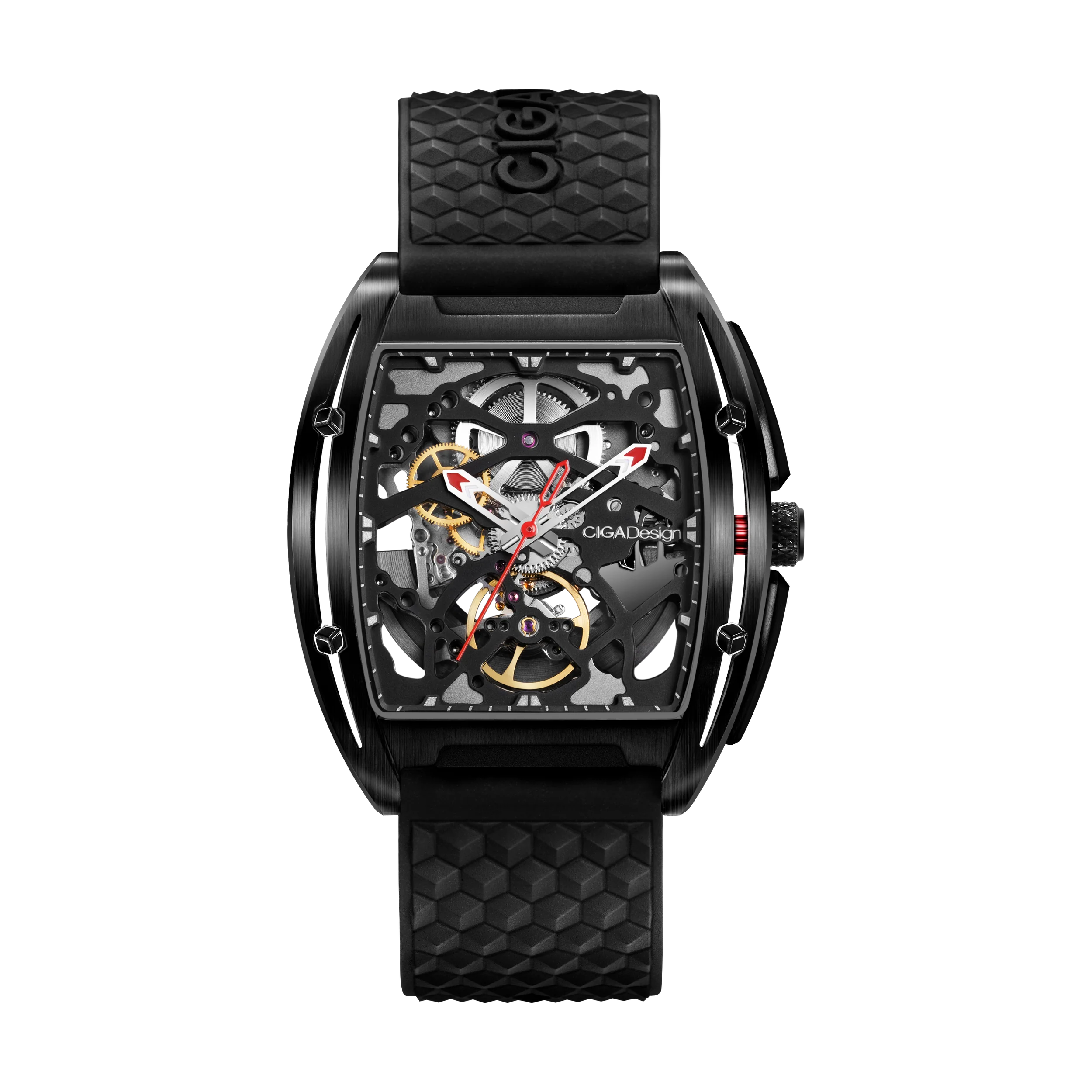 CIGA design ساعة يد ميكانيكية EDGE DLC 48mm