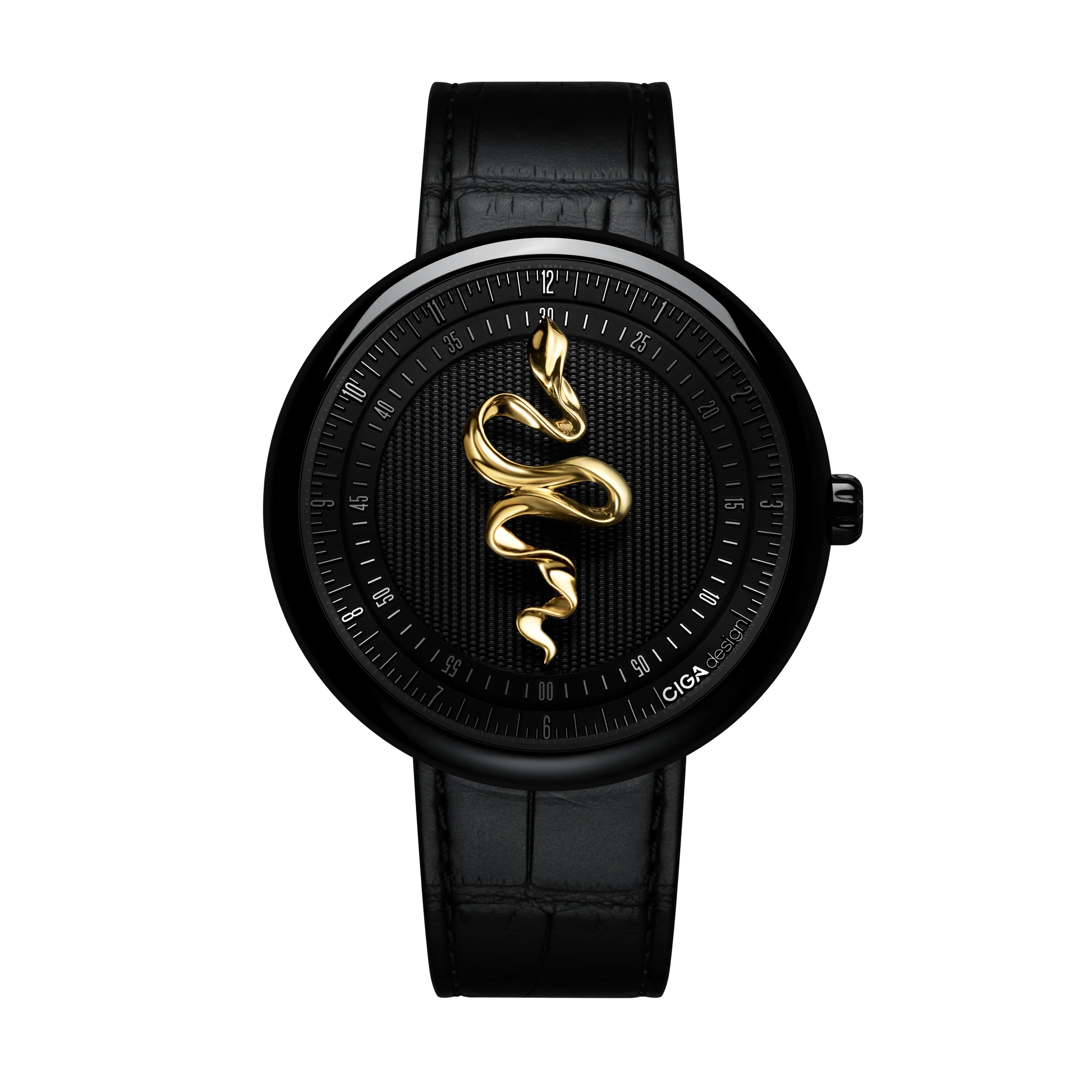 CIGA design MECHANICAL WATCH LEGEND OF SERPENT 18k Gold Edition