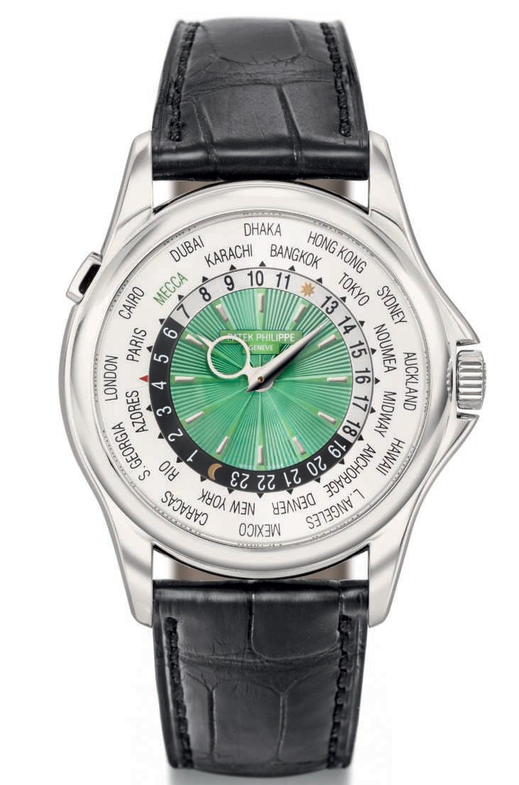Patek Philippe 5130P-015 World Time Mecca 39.5Mm Platinum Limited Edition Men’s Watch