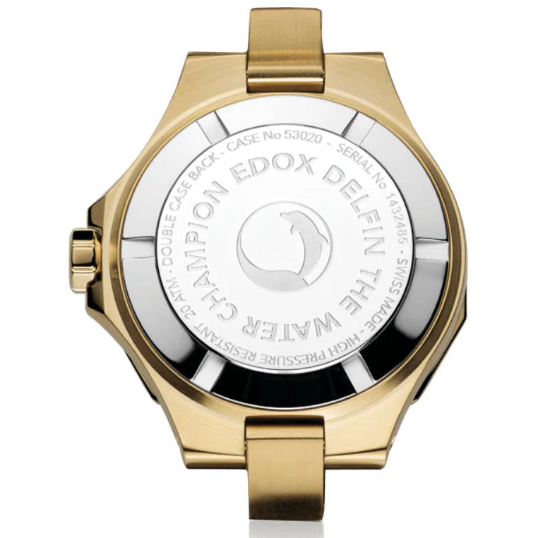 EDOX WOMEN'S DELFIN DIVER QUARTZ WATCH