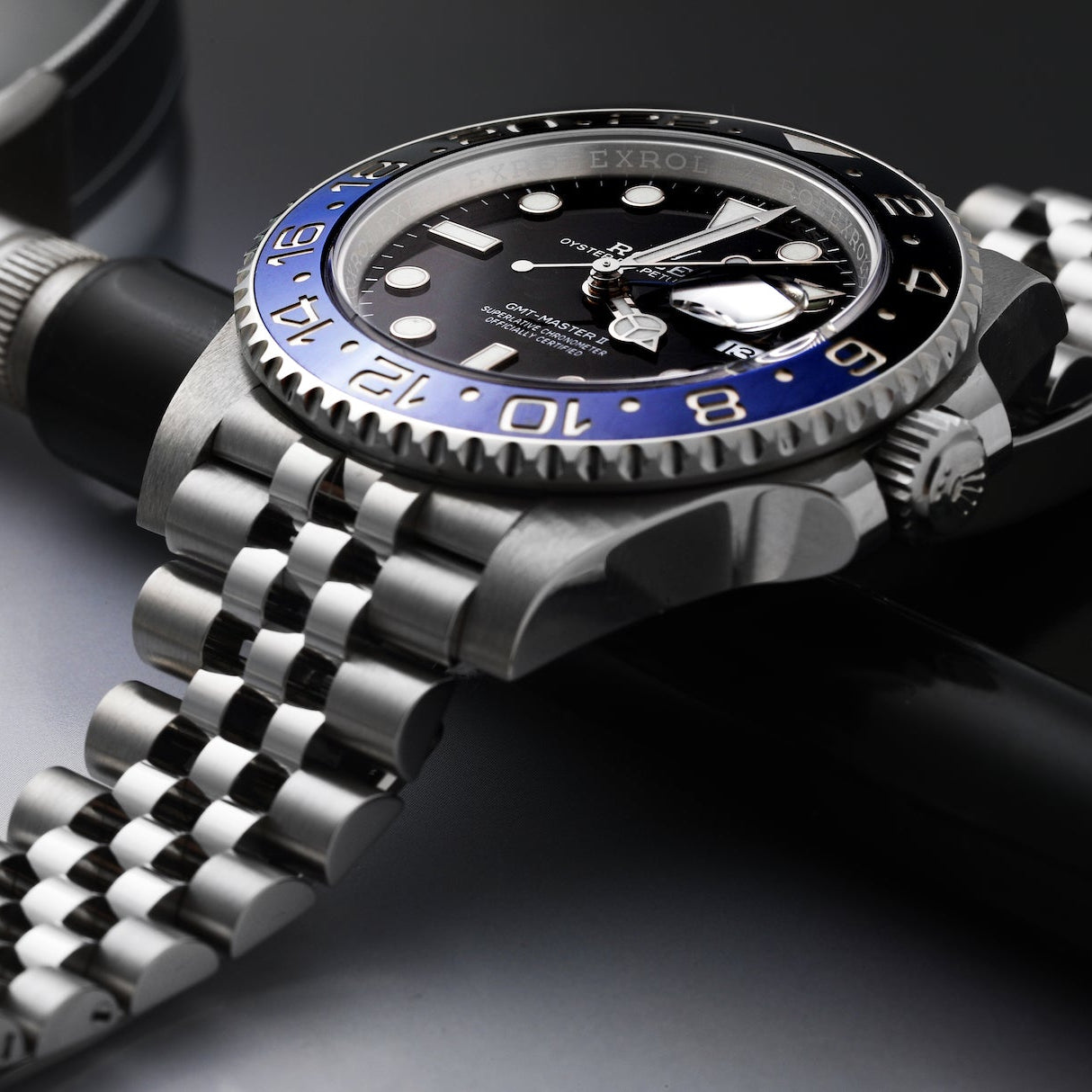 Rolex GMT Master II 126710BLNR-0002 Batgirl Jubilee 40mm Stainless Steel Blue And Black Ceramic