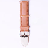 Tylor Italian Leather with stainless steel buckle " Brown Light havana" - 22mm - Azzam Watches 