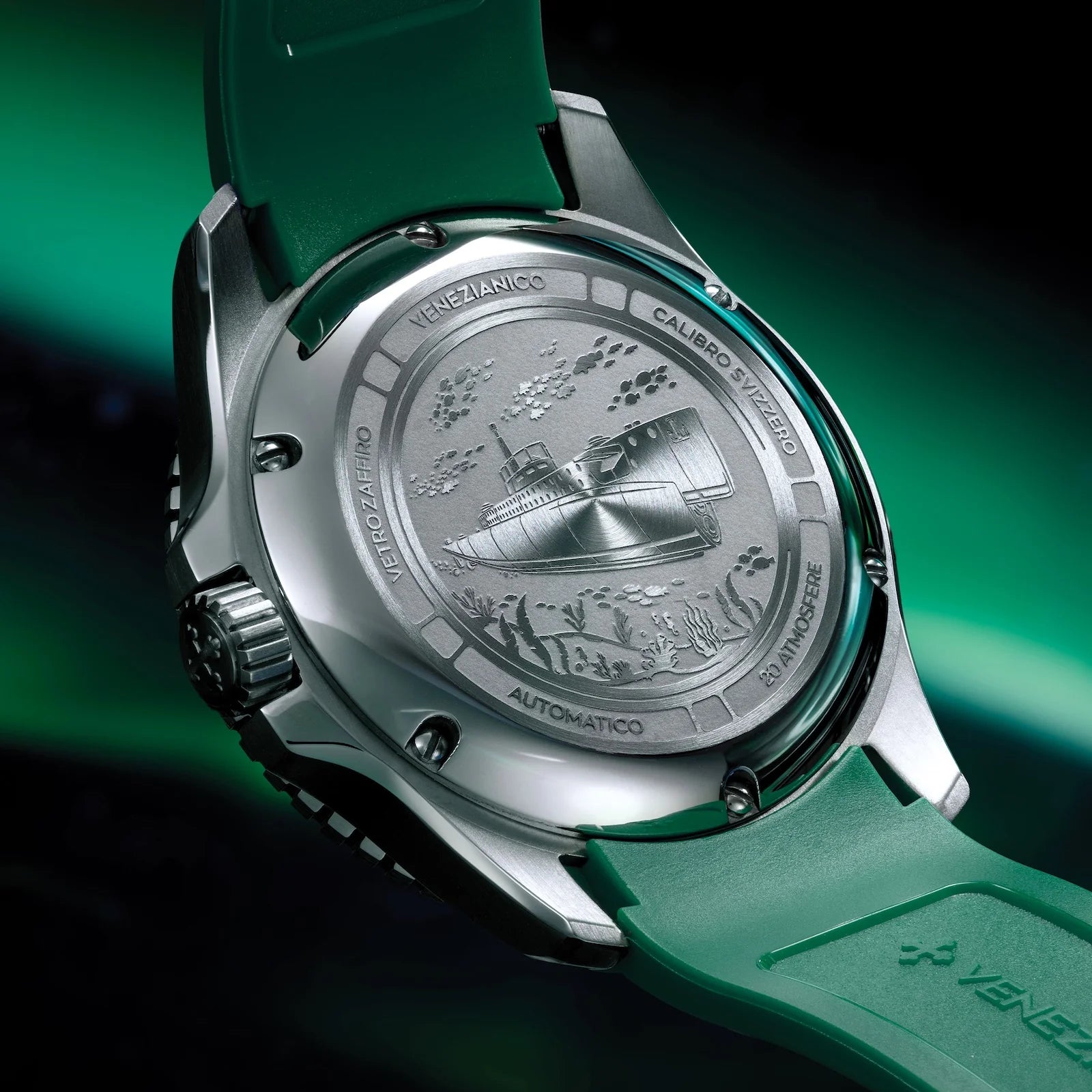 Nereide Tungsteno Madreperla With Additional Metal Band 4521540AMB Venezianico