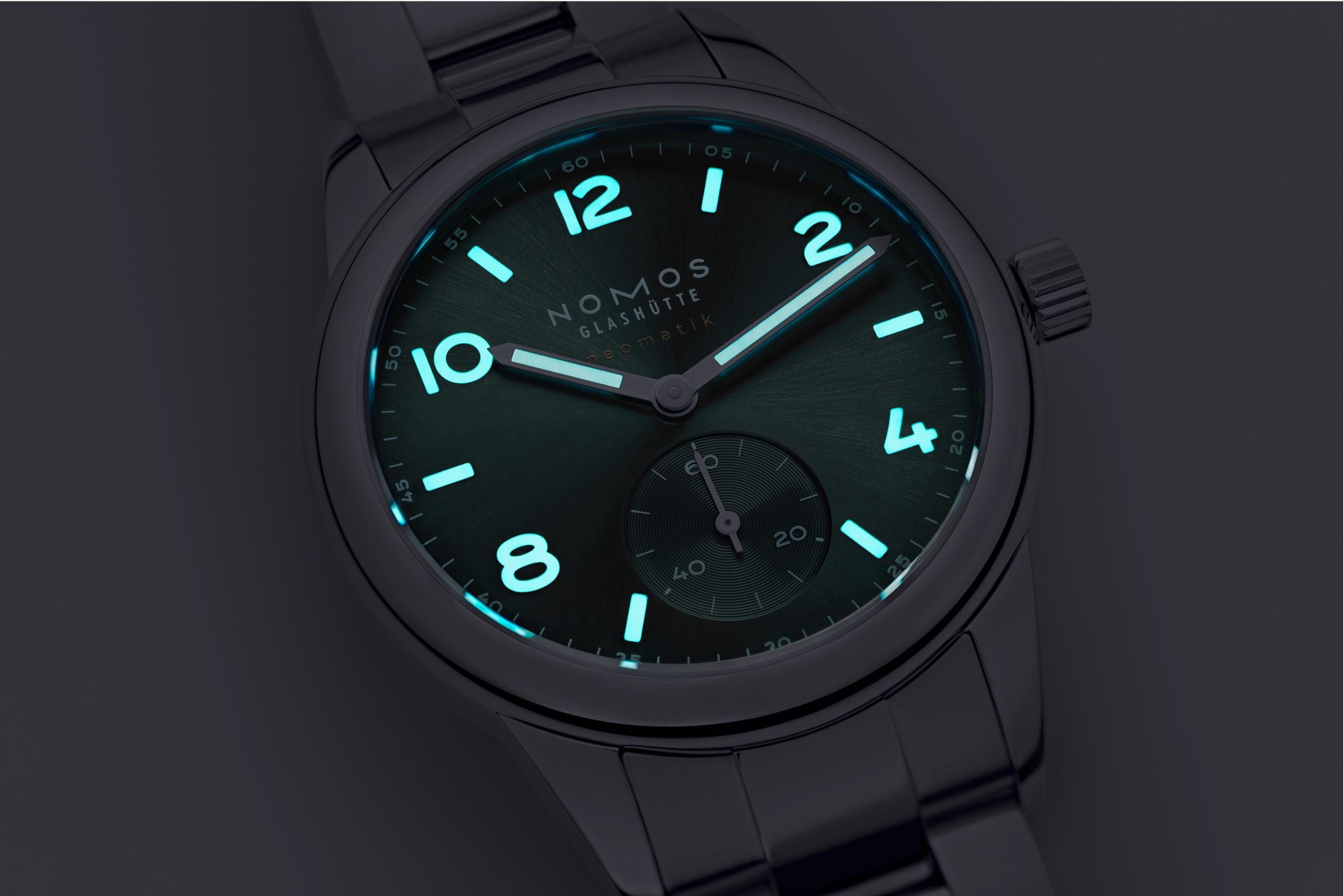Club Sport neomatik petrol NOMOS Glashütte