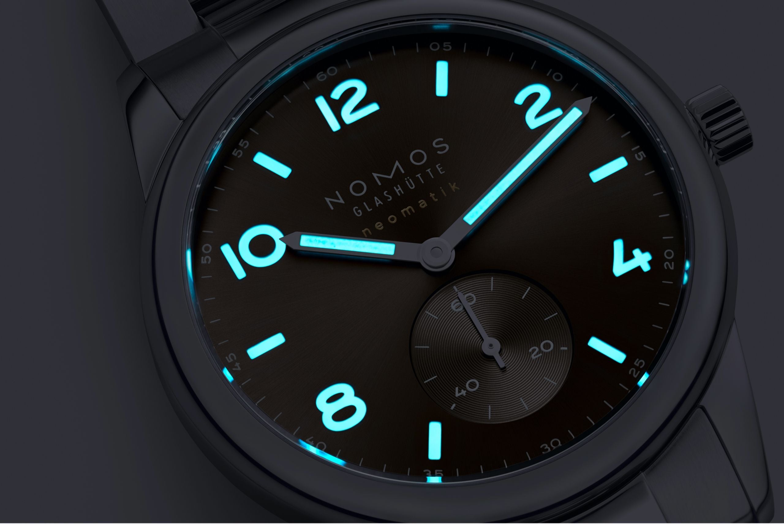 Club Sport neomatik 39 tabac NOMOS Glashütte
