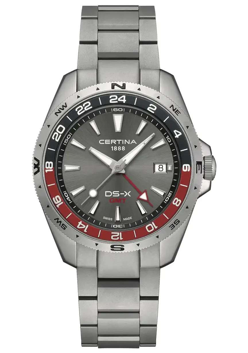 CERTINA DS X DS-X GMT Quartz 41.2mm