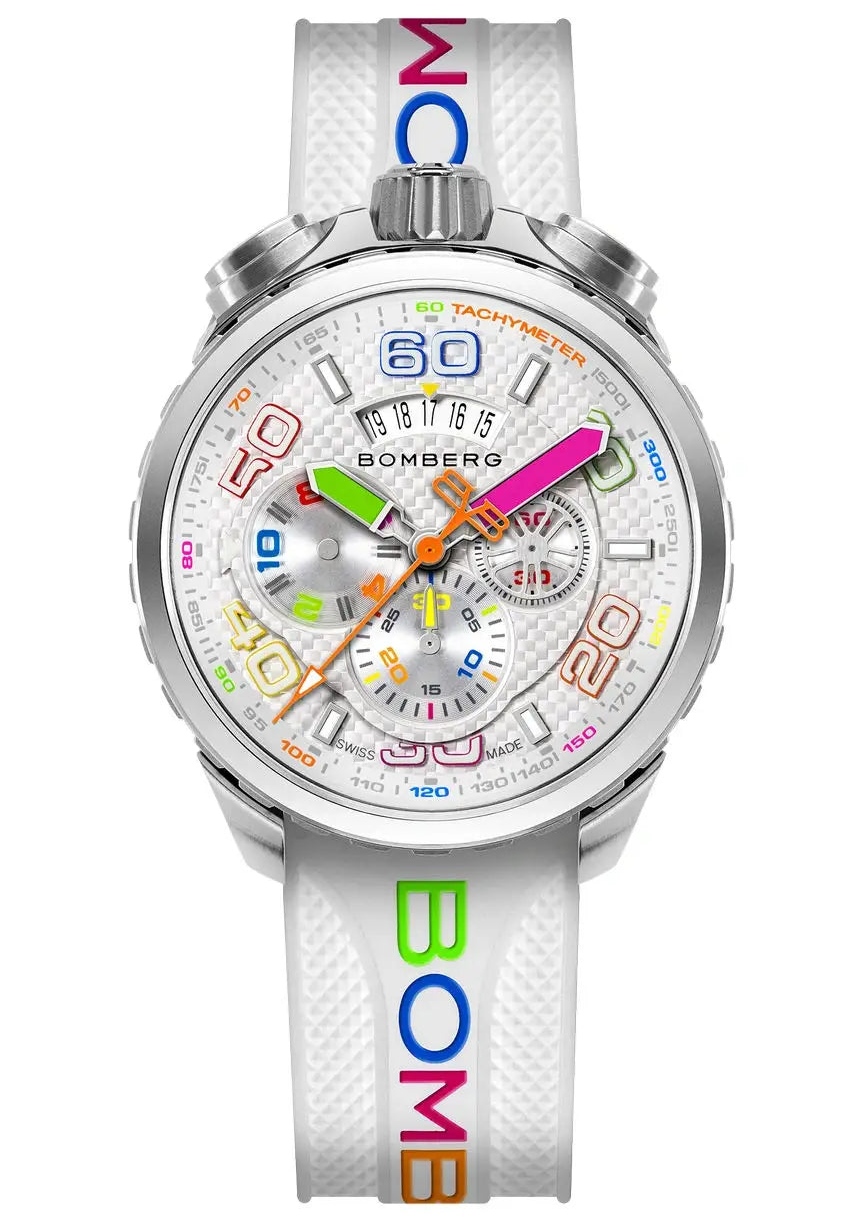 BOMBERG CHROMA CHROMA CARBON WHITE