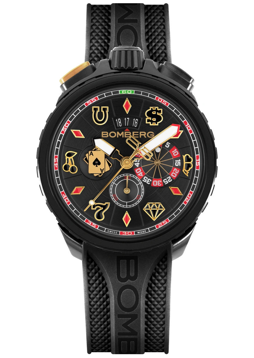 BOMBERG HERITAGE CASINO BLACK