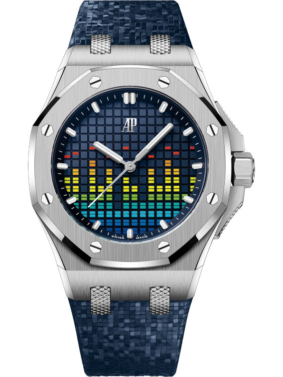 Audemars Piguet 77600TI.OO.A343CA.01 Royal Oak Offshore Titanium With Blue Rubber