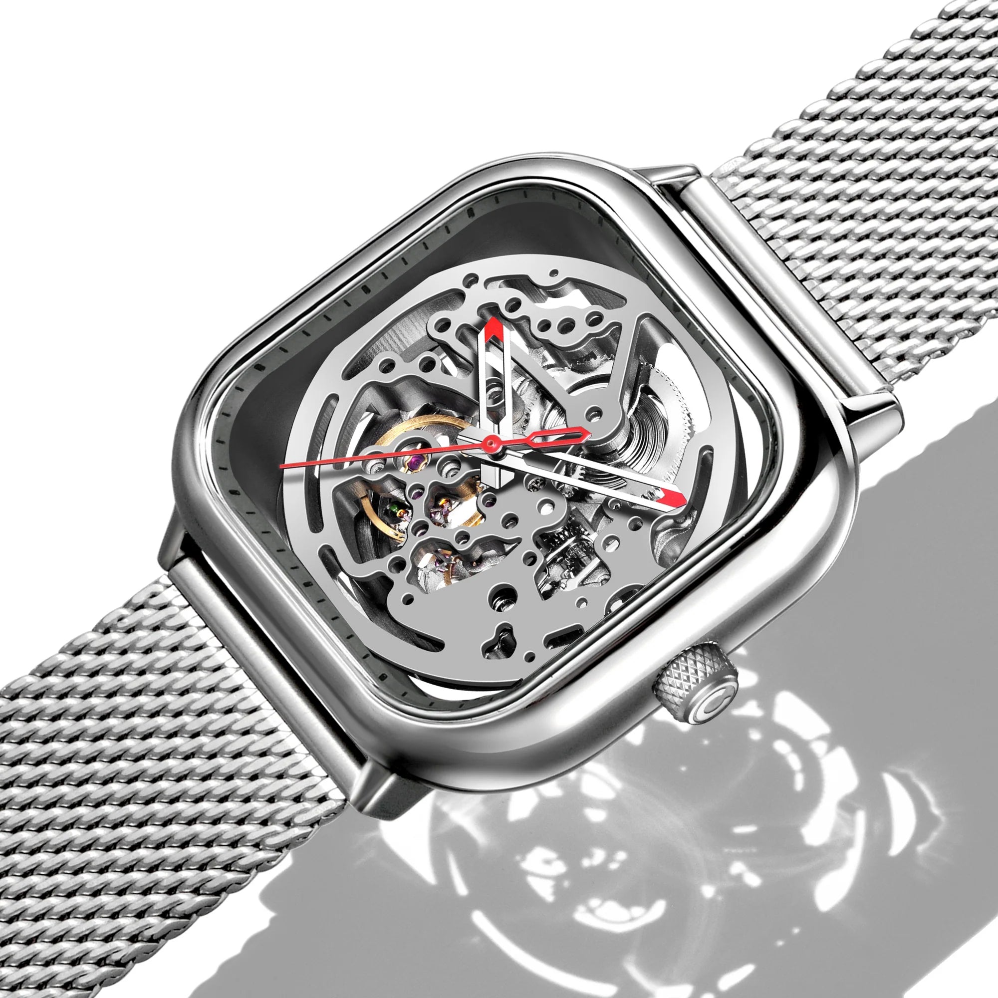 CIGA design MECHANICAL WATCH SKELETON Silver