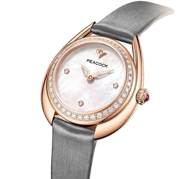 Peacock Exquisite Plumage Prism Watch Peacock