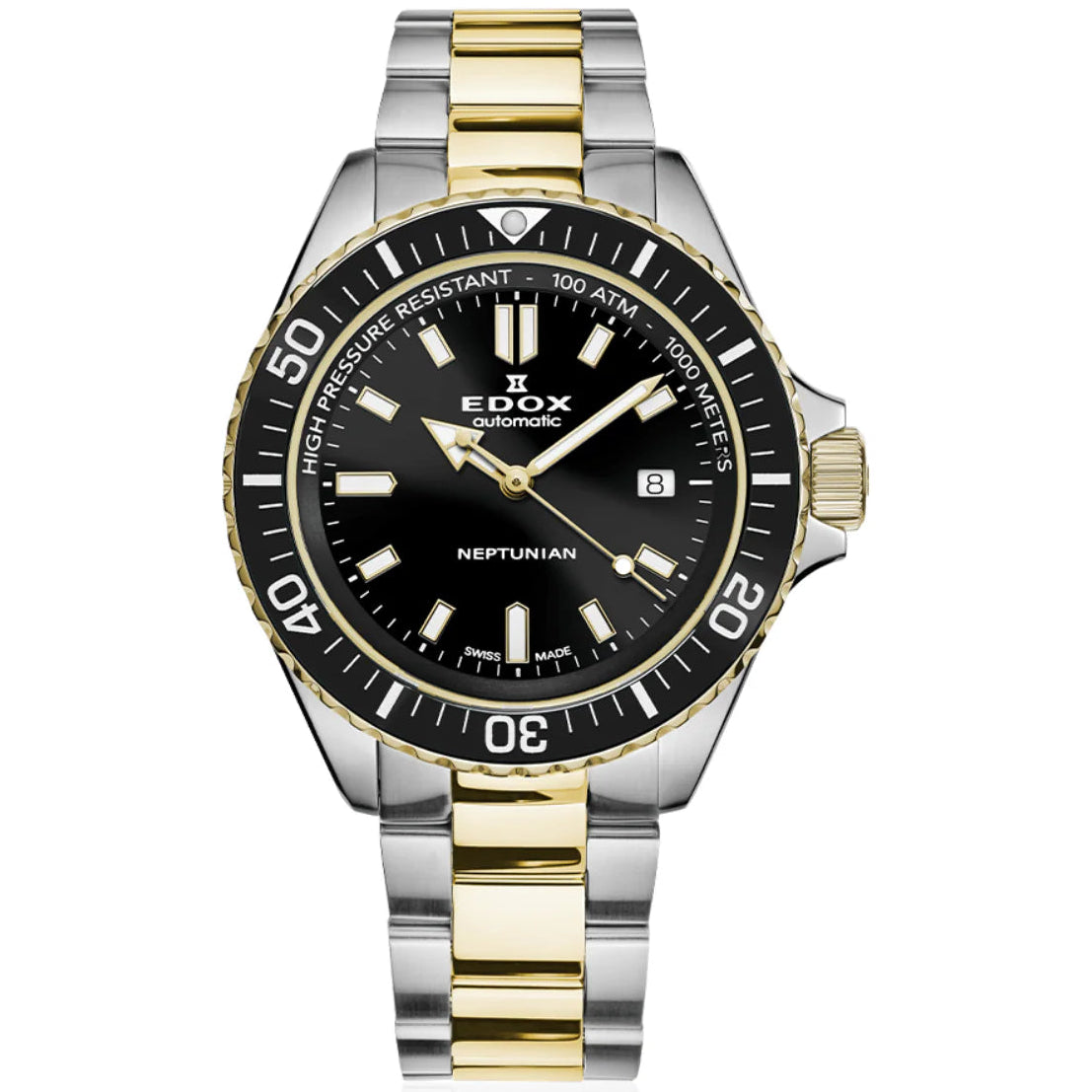 EDOX MEN'S NEPTUNIAN AUTOMATIC WATCH