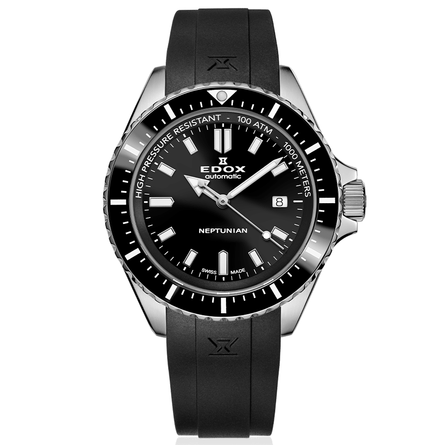 EDOX MEN'S NEPTUNIAN AUTOMATIC WATCH