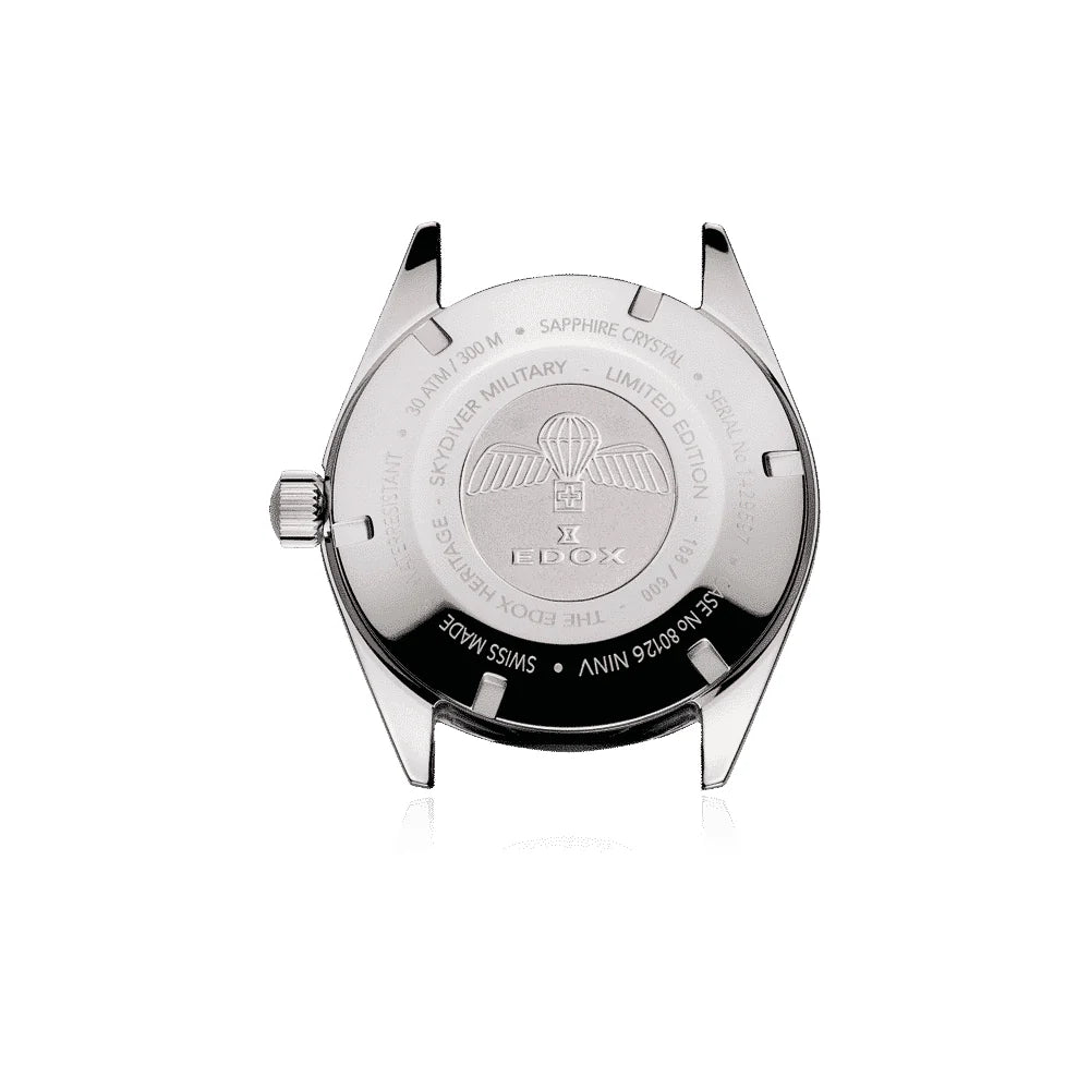 EDOX MEN'S SKYDIVER DATE AUTOMATIC LIMITED-EDITION WATCH