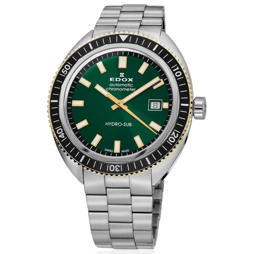 EDOX MEN'S HYDRO-SUB LIMITED EDITION AUTOMATIC CHRONOMETER WATCH