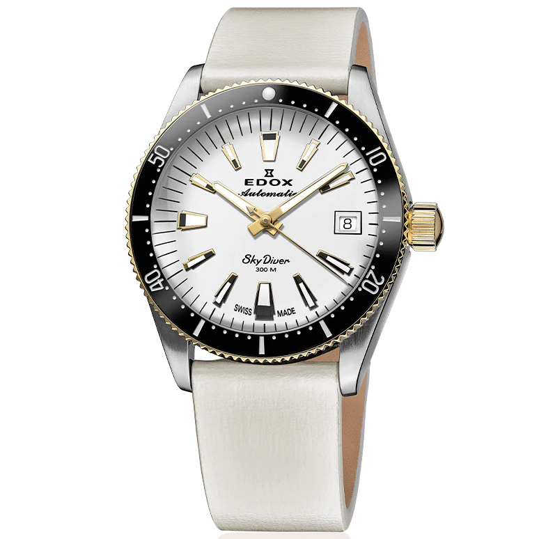 EDOX UNISEX SKYDIVER DATE AUTOMATIC SPECIAL-EDITION WATCH