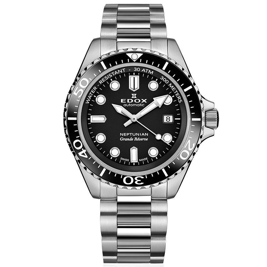 EDOX MEN'S NEPTUNIAN GRANDE RESERVE AUTOMATIC WATCH