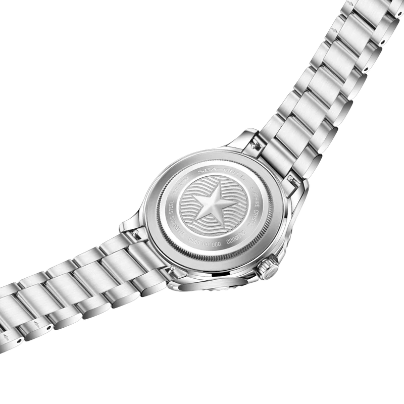 Ocean Series 200m Metallic Gradient Dial Calendar Dive Watch 39mm Sea-Gull