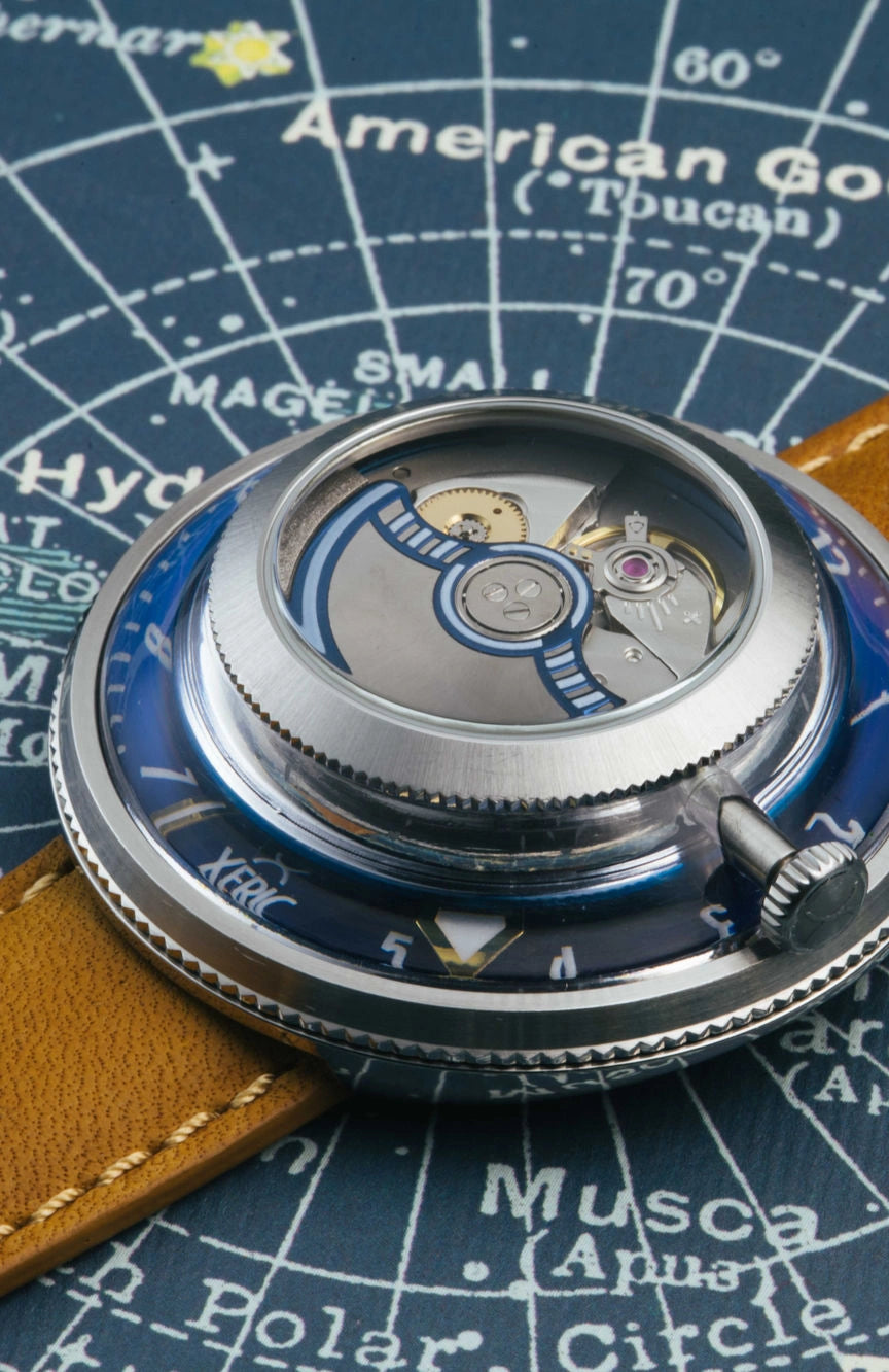 XERIC INVERTOR Invertor Automatic Navy Tan Limited Edition