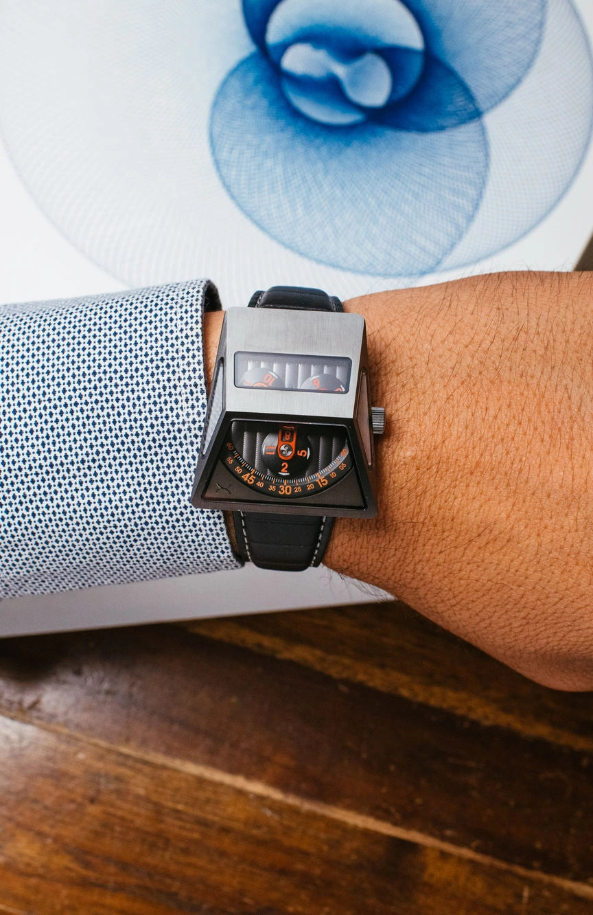 XERIC VENDETTA Vendetta X Automatic Gunmetal Orange