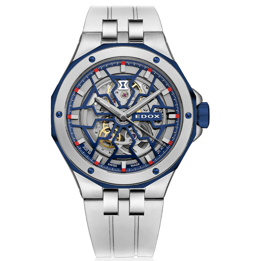 EDOX MEN'S DELFIN MECANO AUTOMATIC WATCH