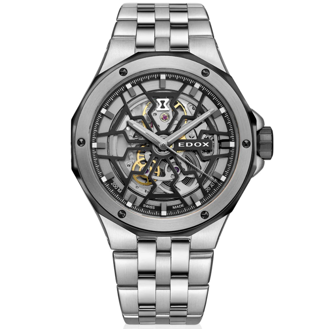 EDOX MEN'S DELFIN MECANO AUTOMATIC WATCH