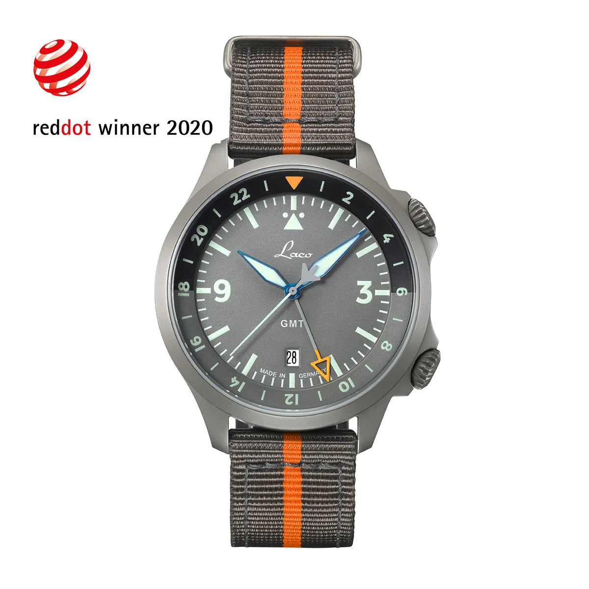 Pilot GMT Frankfurt GMT Grau 862121.2 Laco
