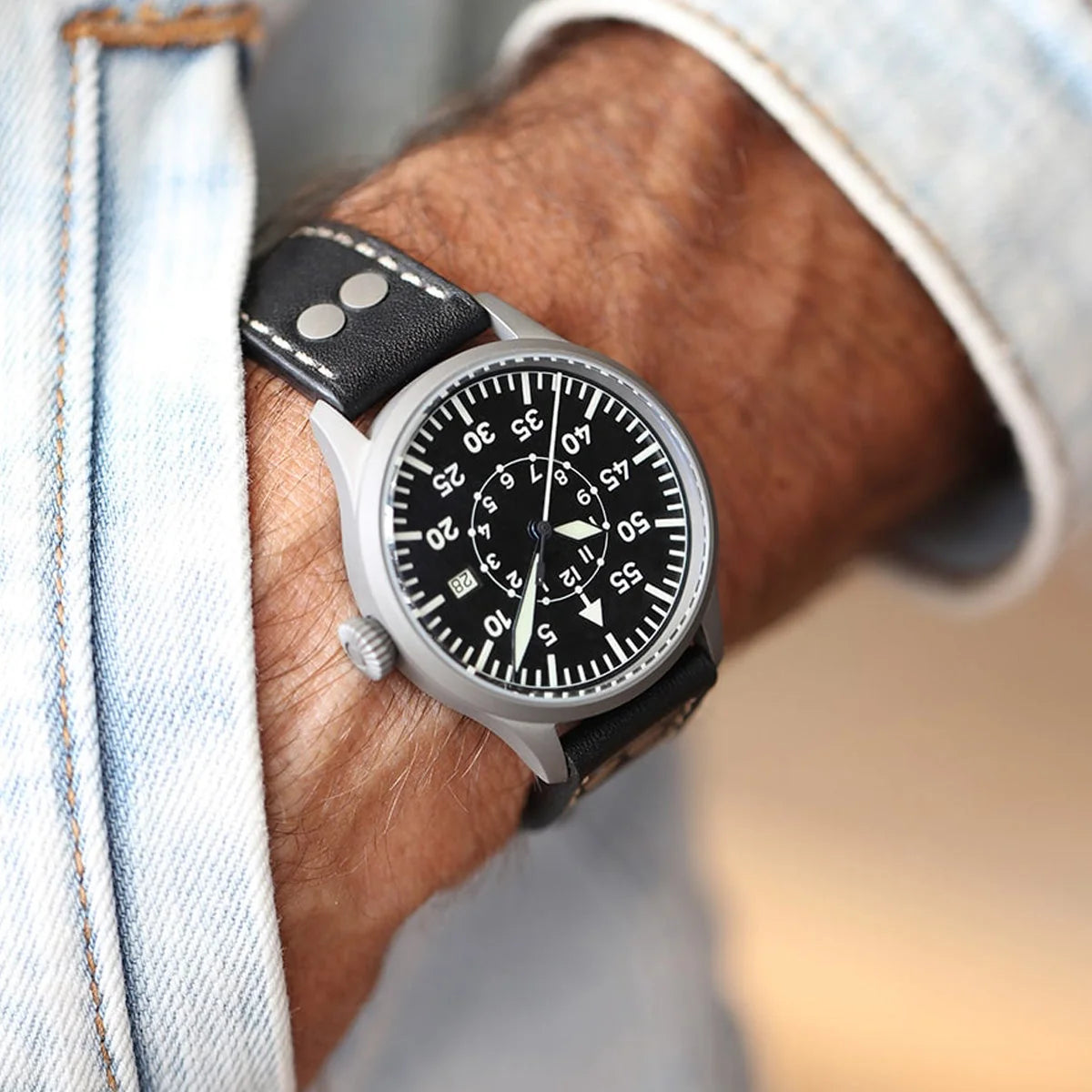 Flieger Karlsruhe Pro 43mm Automatic 862142_740 Laco