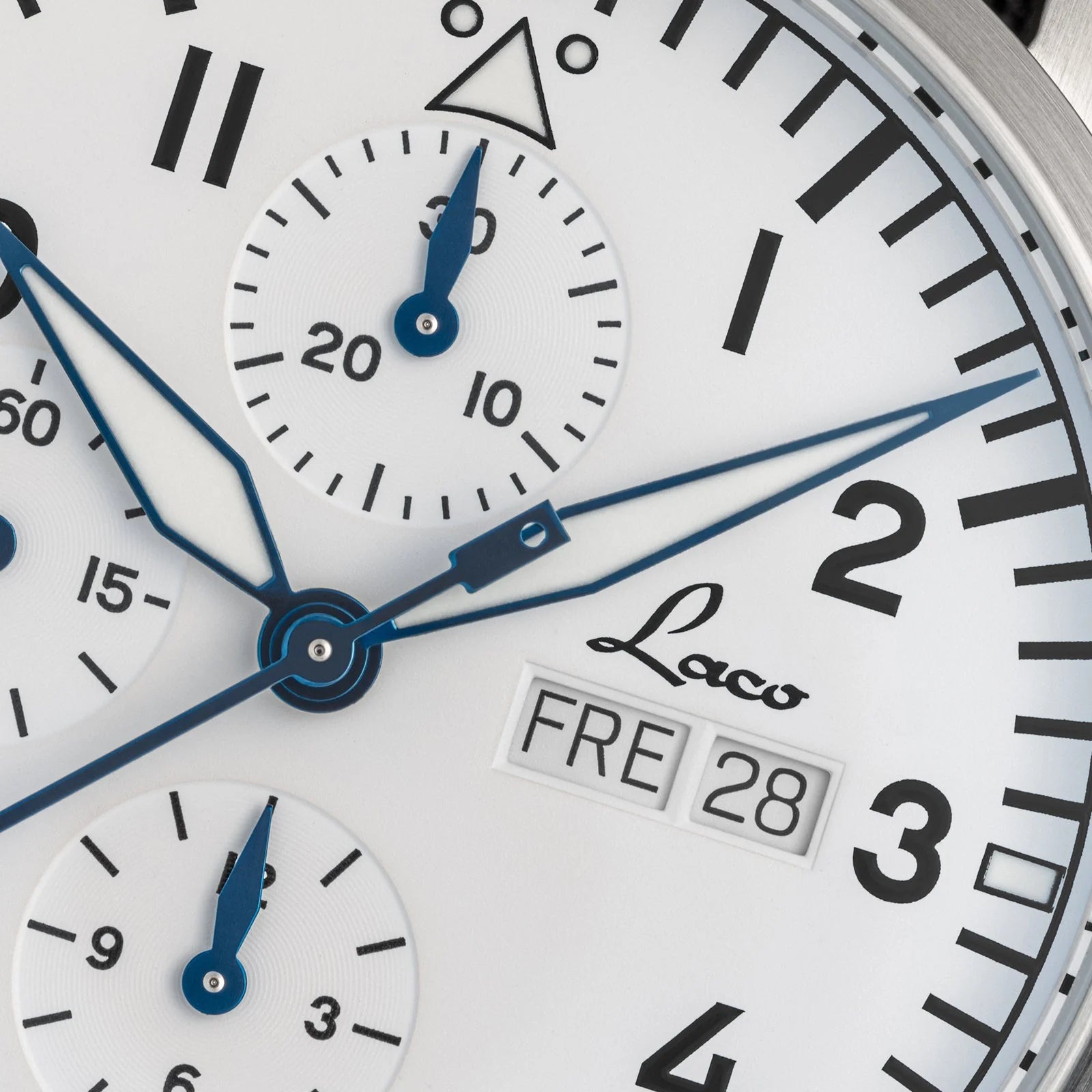 Chronographs Kiel.2.MB Weiss 862153.MB Laco