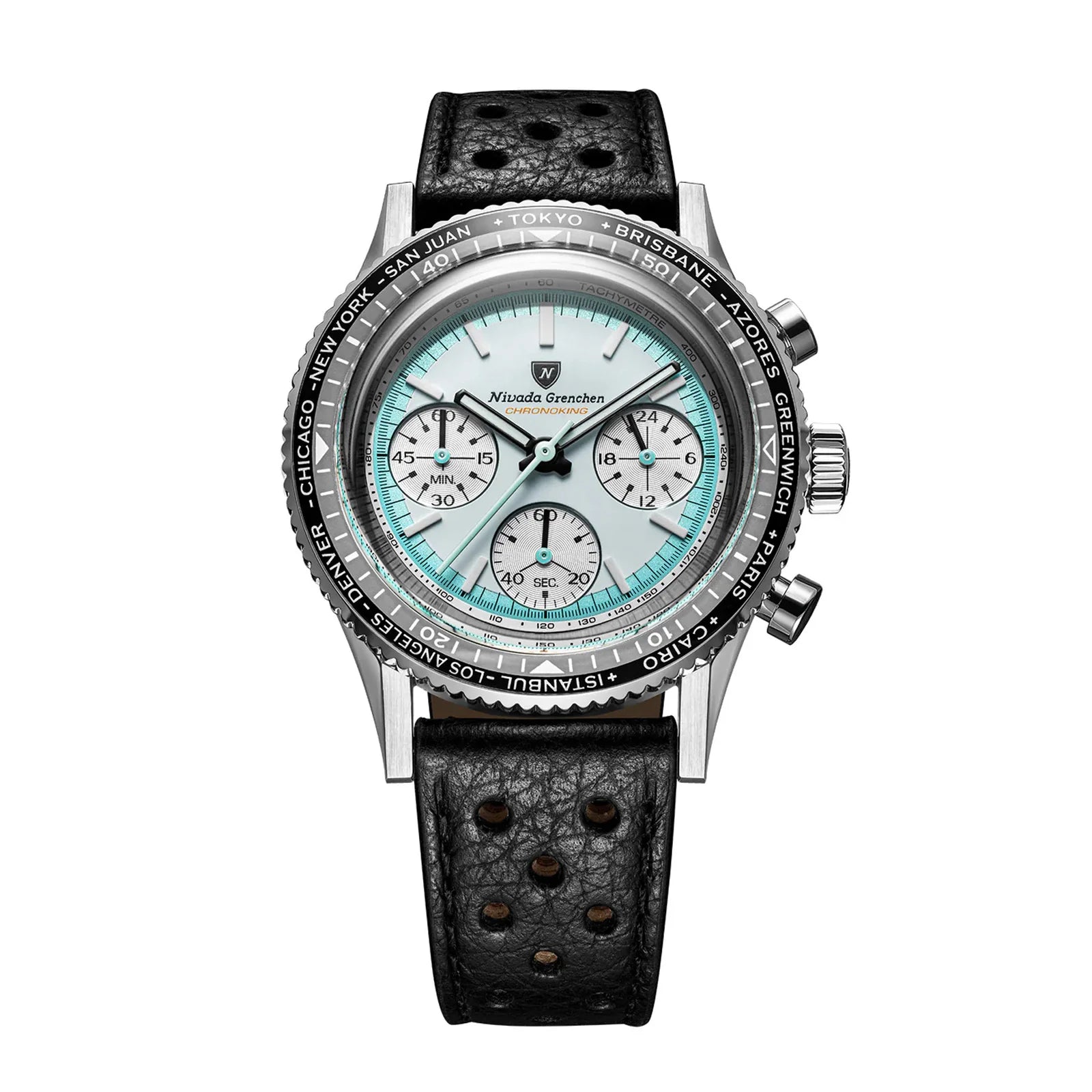 Chronoking Racing Grey 38mm 87056Q Nivada Grenchen