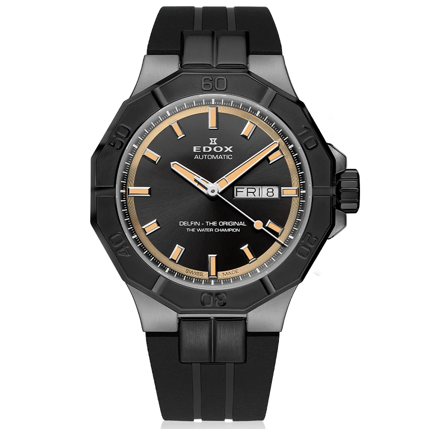 EDOX MEN'S DELFIN THE ORIGINAL AUTOMATIC WATCH