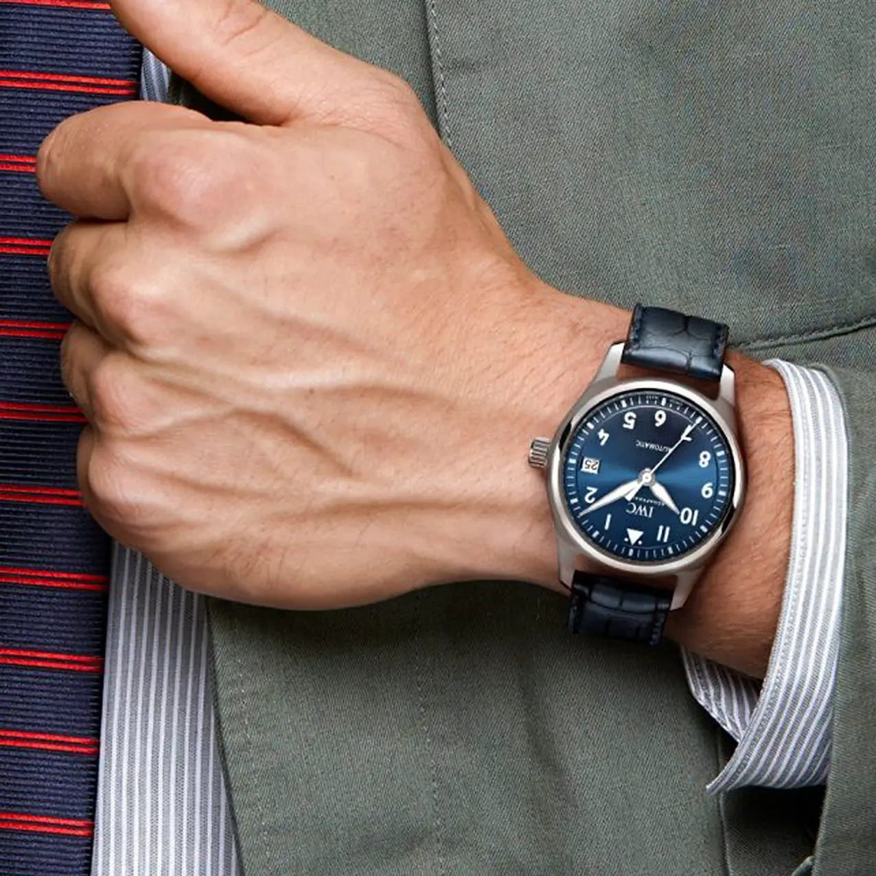 ساعة طيار أوتوماتيكية من آي دبليو سي 36 - IW324008