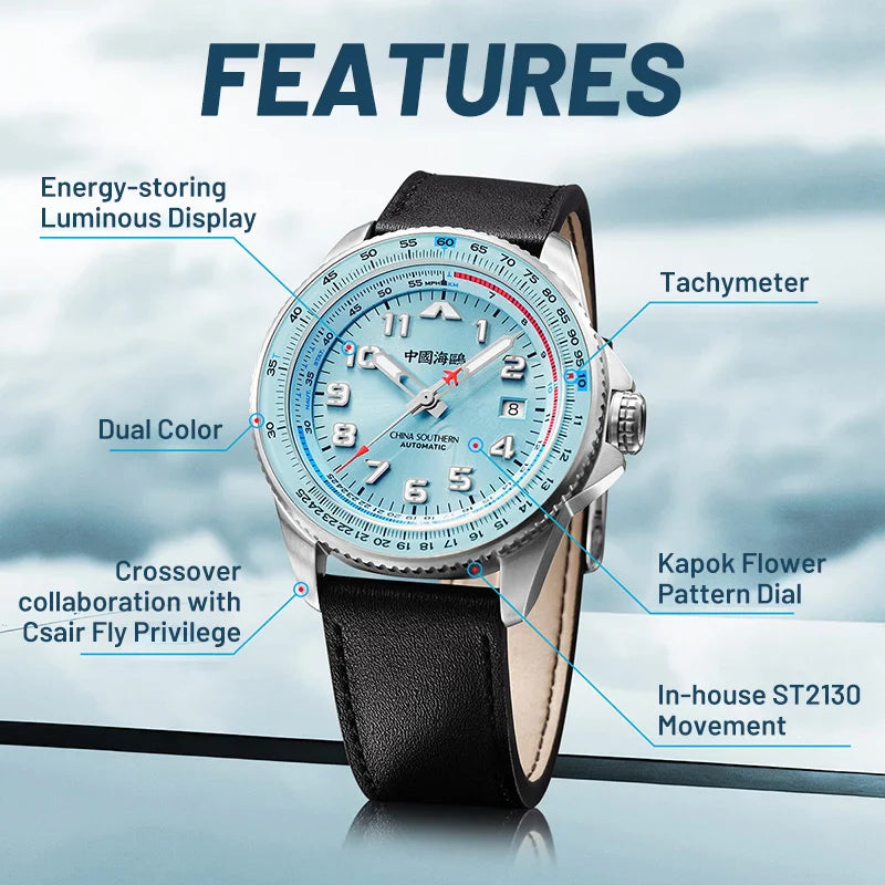Seagull Pilot Mechanical Watch 2ed Generation 1963
