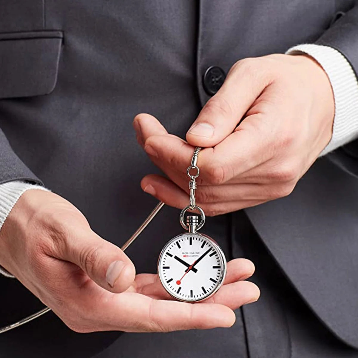 Pocket Watch 43mm A660.30316.11SBB Mondaine
