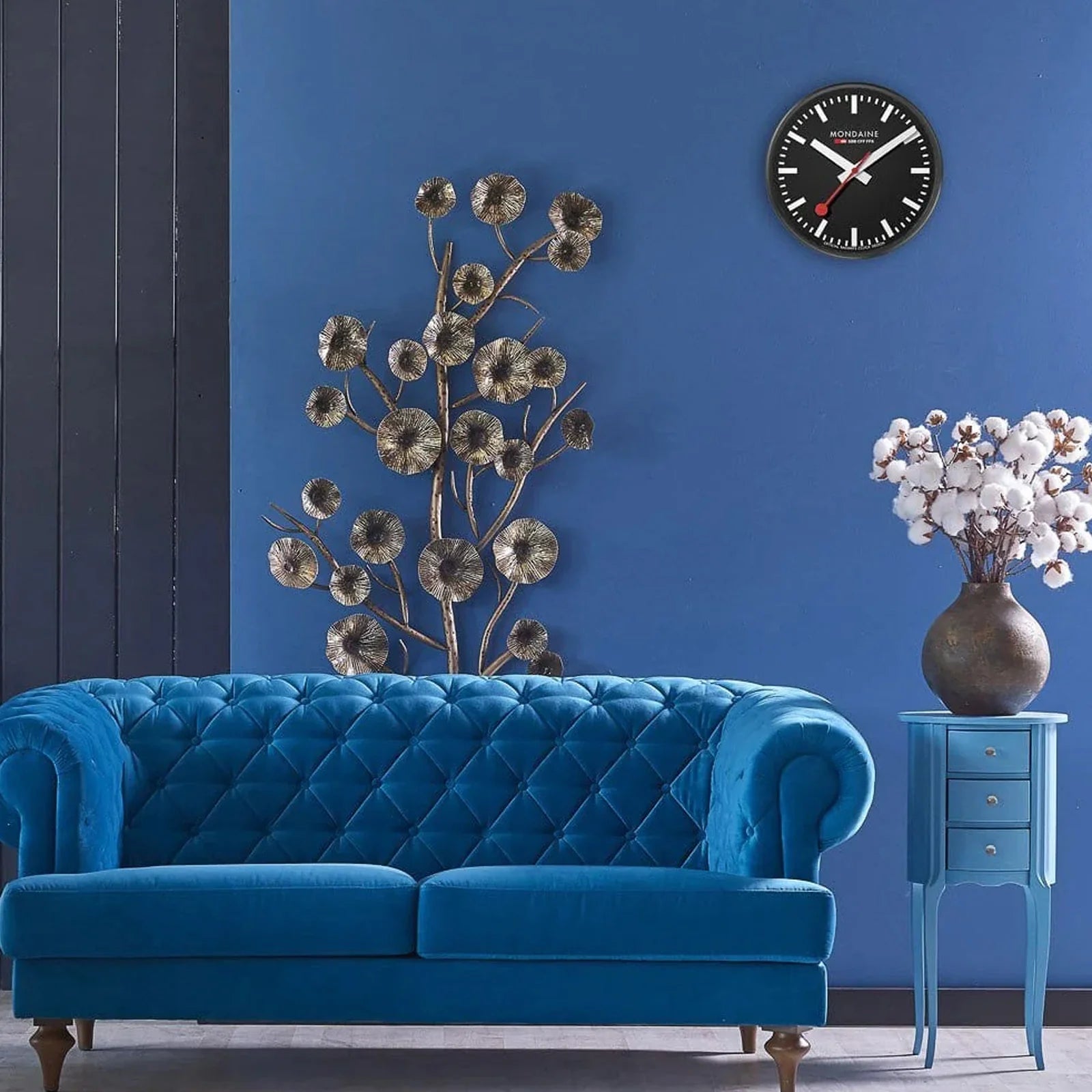 Wall Clock Black 25cm A990.CLOCK.64SBB Mondaine