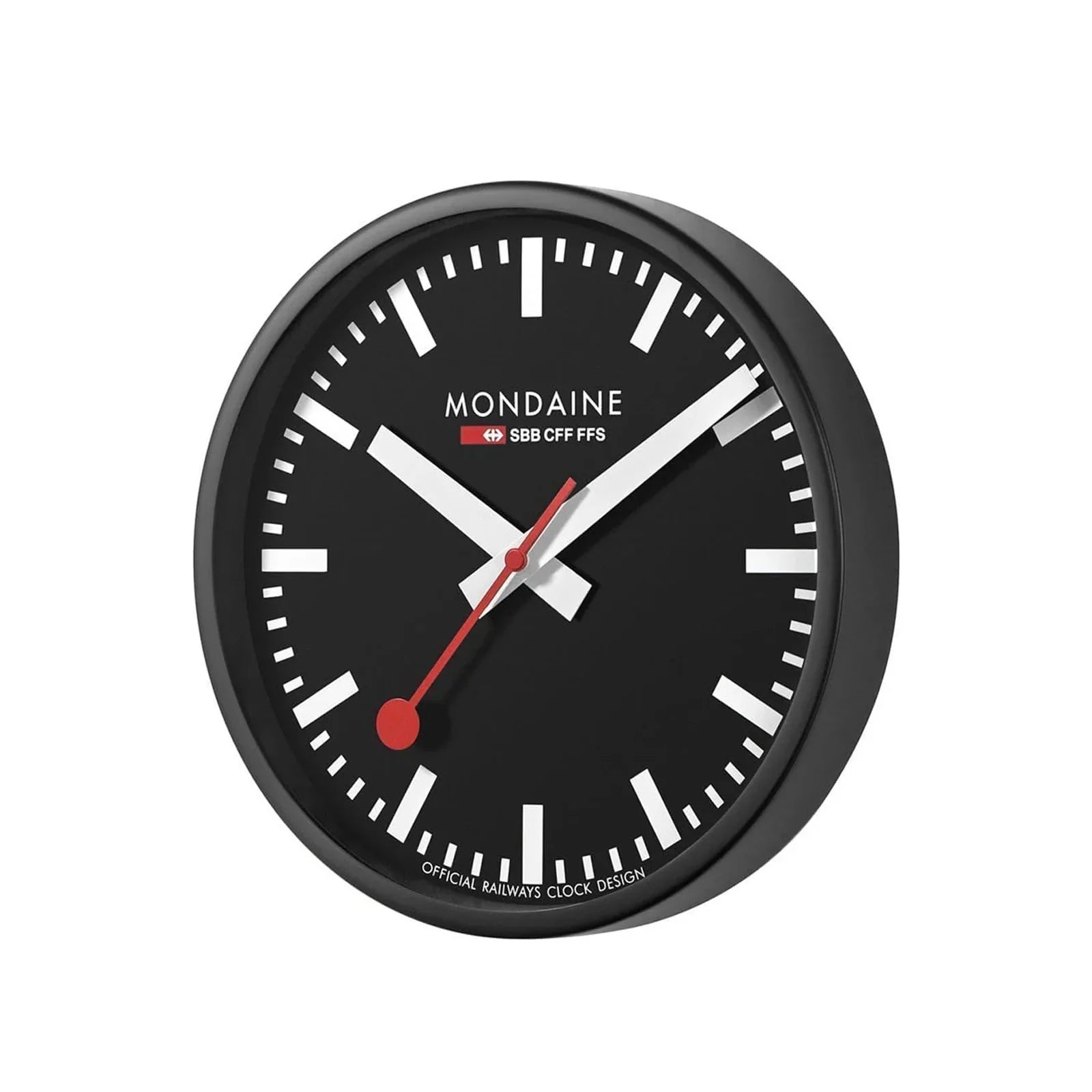 Wall Clock Black 25cm A990.CLOCK.64SBB Mondaine