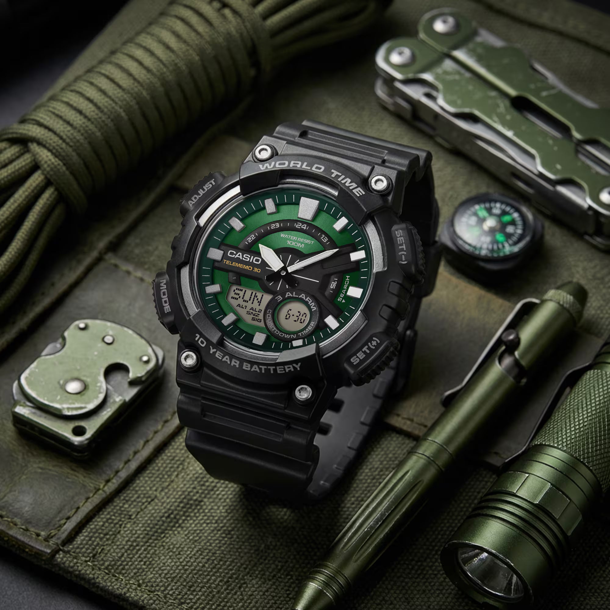 Casio - AEQ-110W-3A2VDF