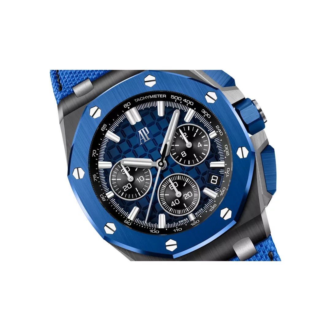 Audemars Piguet Royal Oak Offshore 26420CE.OO.A043VE.01 Selfwinding Chronograph Black/Blue Ceramic 43mm