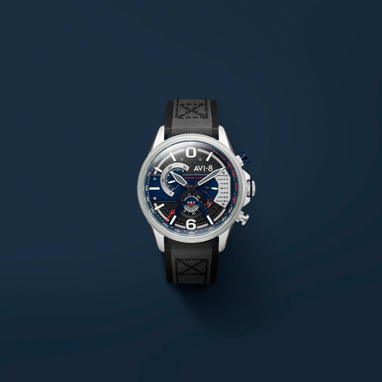 Hawker Harrier II Dual Retrograde Chronograph AV-4056-04 Avi-8