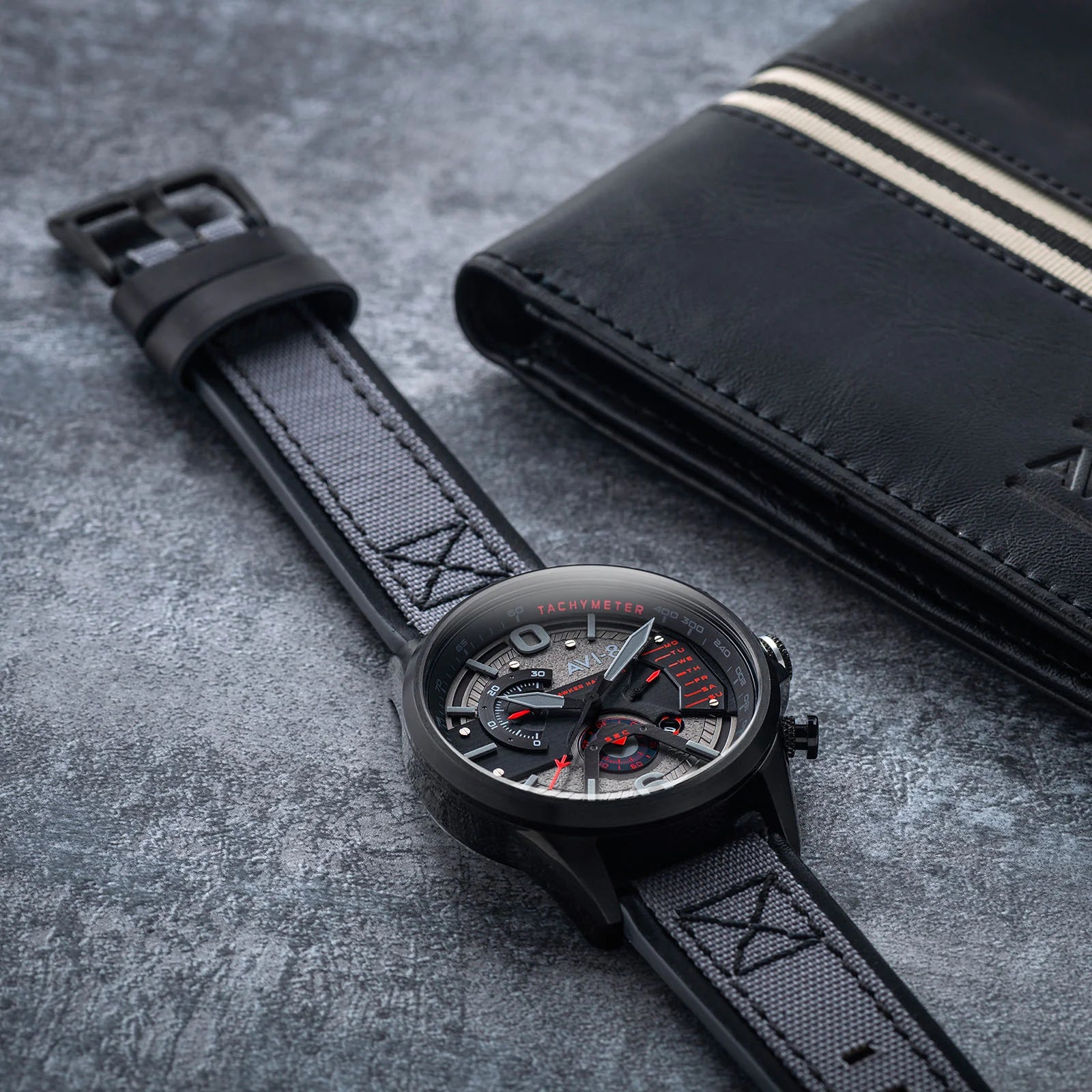 Hawker Harrier II Dual Retrograde Chronograph AV-4056-05 Avi-8