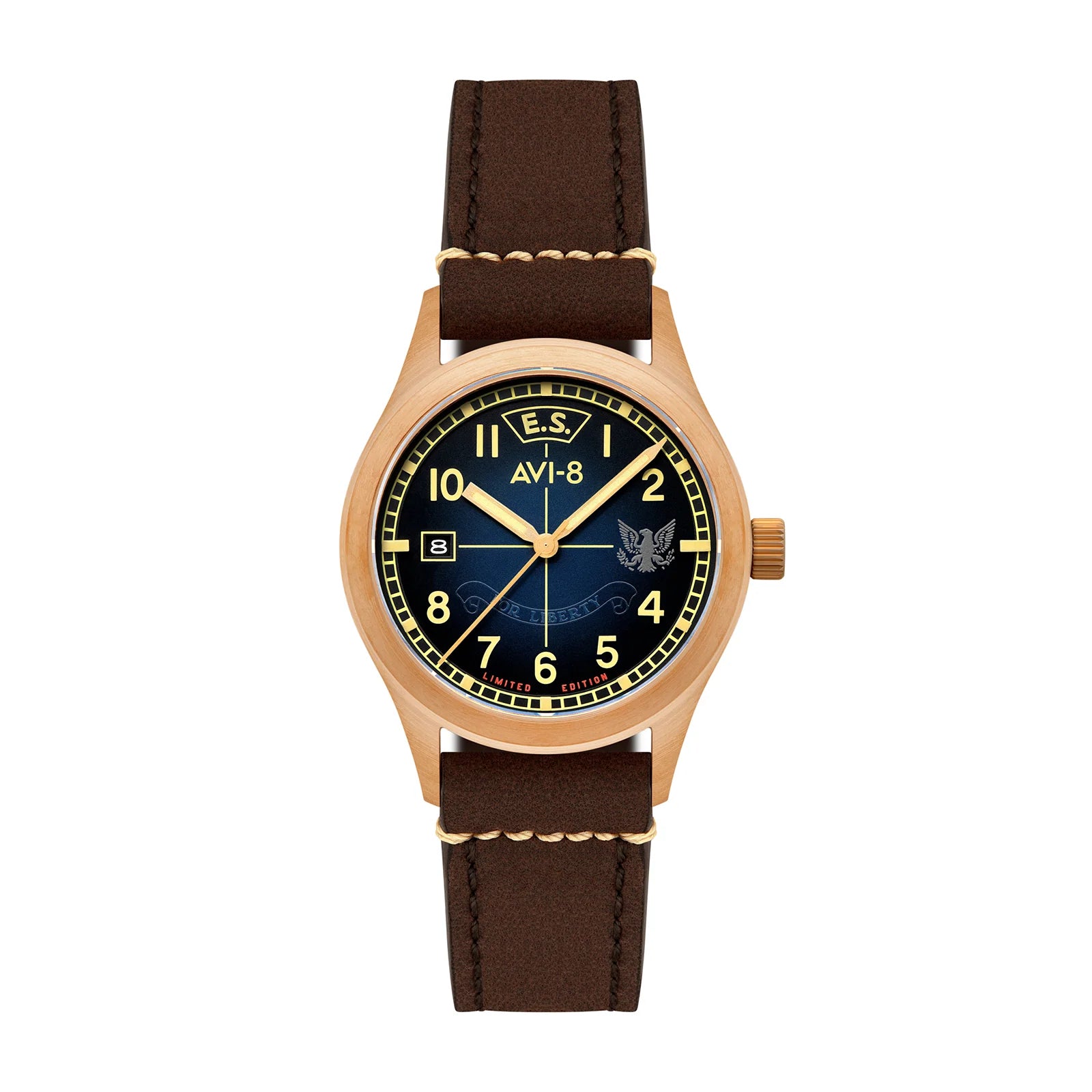 Flyboy Eagle Squadron Bronze Automatic - 85th Anniversary AV-4145-02 Avi-8
