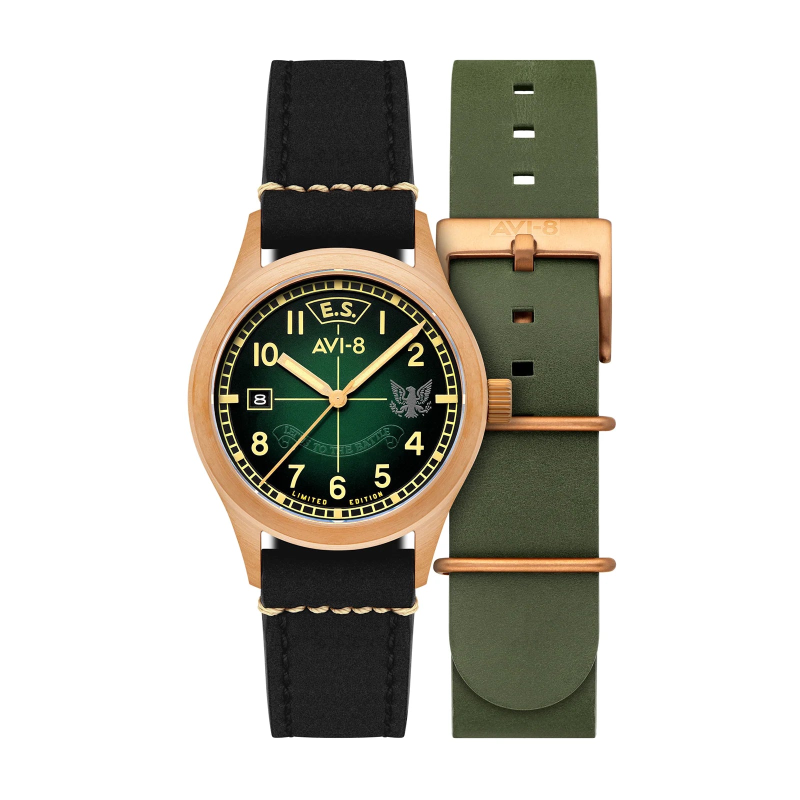 Flyboy Eagle Squadron Bronze Automatic - 85th Anniversary AV-4145-03 Avi-8